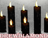 Dd- Set dark candles