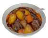 Bowl of hearty stew