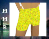Yellow Sparkle Shorts