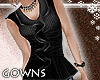 gowns - black shirt