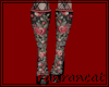 +boots red rose