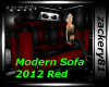 Sofa Red Modern 2012