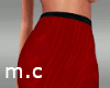 eve red skirt