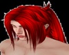 Long Red Samurai hair