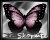 [SK]PINK WALL BUTTERFLY