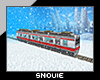 Snowy Anime Train