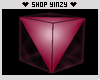 Y. Triangle Cubed Pink