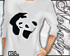 BL| Panda Top White