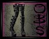 (OBS) Black Cobweb Boots
