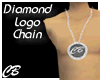 CB Diamond logo chain