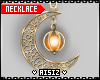 Orial Fall Moon Necklace