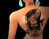 Buddha AUM Back Tattoo
