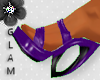 *G* Purple Heel Sandal