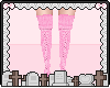 [D♥] Santa Socks Pink