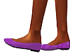 Purple Ballet Flat shoes