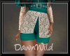 Adore Teal Shorts