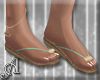 Kylie Green Sandals