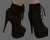 Moody Booties Red