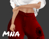 Cool Red Baggy Pants
