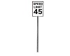 Speed Sign 45mph