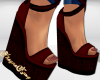 SE-Red Laced Wedges