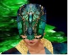 Inca Emerald mask