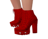 {B} Red Heart Boots - F