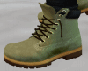 llzM.. Boots - Green