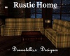 rustic sofa set