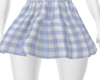 Blue Gingham Skirt