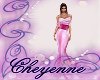 C~ Pink Glamour Gown