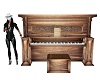 antique saloon piano