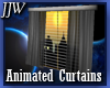 Animated Curtain Scene