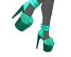 VF disco furry heels