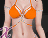 X* Orange Diamond Bikini