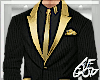 Ⱥ" Black Gold Suits