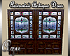 Antique Stain Glass Door