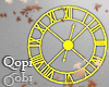 Modern Yellow Clock