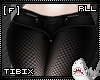 [F] RLL Fishnet Shorts