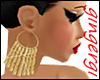 gold animated earrings