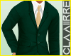 Man suit - teal green