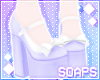 +Bunny Sock Purple