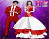 K- Wedding Red Suit