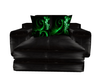 Dark Green Cuddle Chair