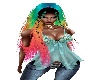 Sasha Rainbow ombre