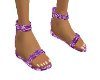 purple hawaiian sandals
