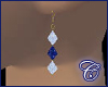 Sapphire/Diamond Dangles