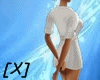 [X] White sexy dress