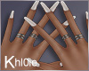 K white power nails