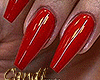Red Nails + Tatt